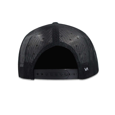 Gorra RVCA Trucker Interestate Negro Unitalla
