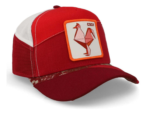 Gorra Goorin Bros 101-1402 Farmigami Courage Rojo Unitalla