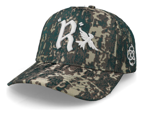 Gorra Reference Luxe Green Ref431 Verde Camo Unitalla