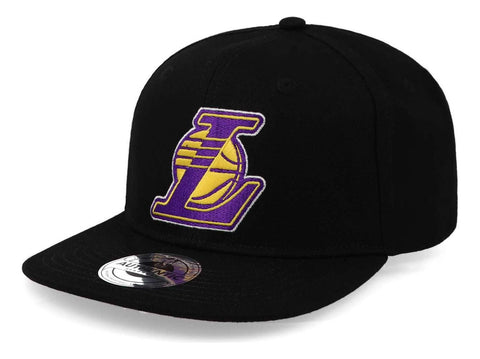 Gorra Fexpro Nba Basic Classic Colors Flat Lakers Negro Unit