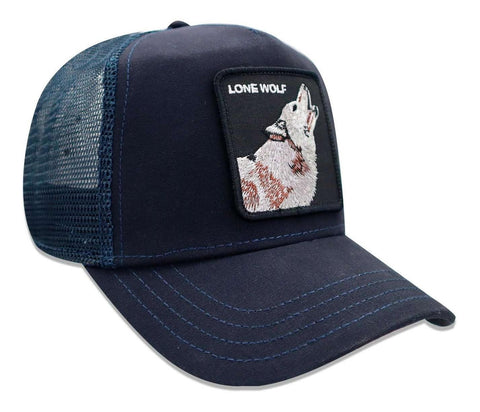 Gorra Goorin Bros The Lone Wolf Azul Marino Unitalla