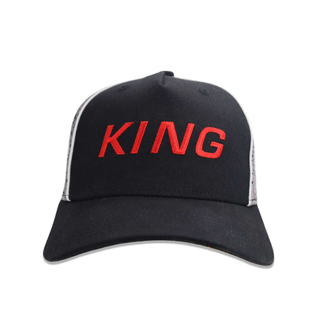 Gorra King London Tennyson Peak Jordan Curva Negro Unitalla