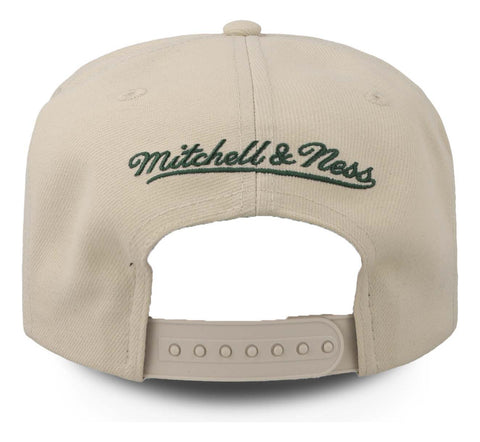 Gorra Mitchell & Ness Nba Buck Milwaukee Beige Unitalla