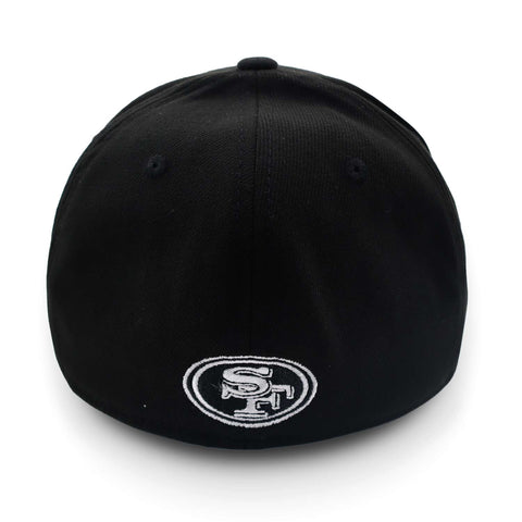 Gorra New Era 39 Thirty NFL 49ers Sideline 22 Negro Cerrada