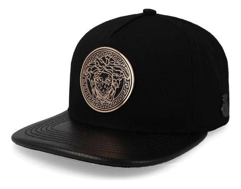 Gorra Cash Only Medusa Gold Negro Unitalla