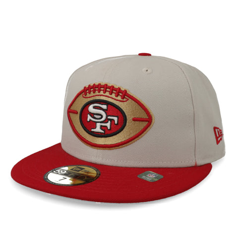 Gorra New Era 59 Fifty NFL 49ers Sideline Historic 24 Cerrada