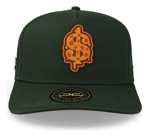 Gorra Jc Hats Jc Pizza 1675 Curved Verde Unitalla