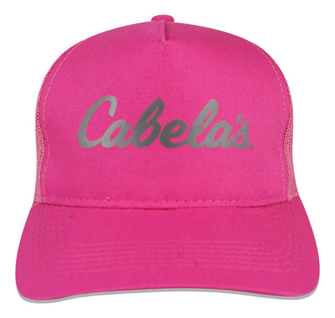 Gorra Cabelas Trucker Canoe Rosa Unitalla