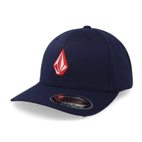 Gorra Volcom Full Stone Flex Azul Marino Cerrada