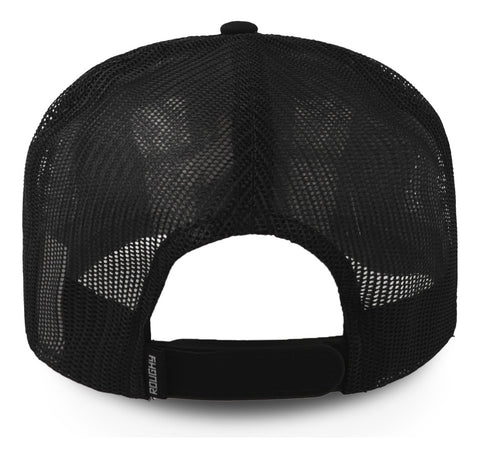 Gorra Hooey 4044tbk Whit 5 Panel High Profile Negro Unitalla