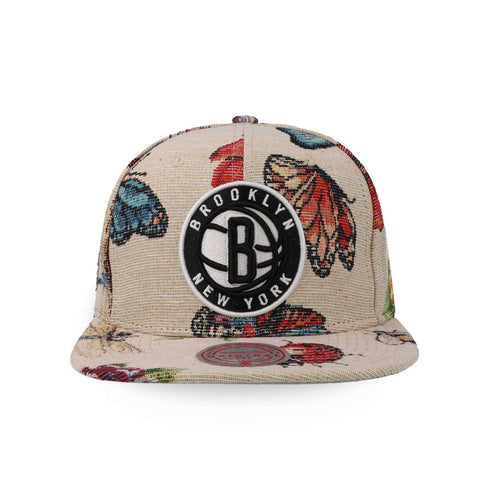 Gorra Mitchell & Ness NBA True Tap Snapback Nets Beige Uni