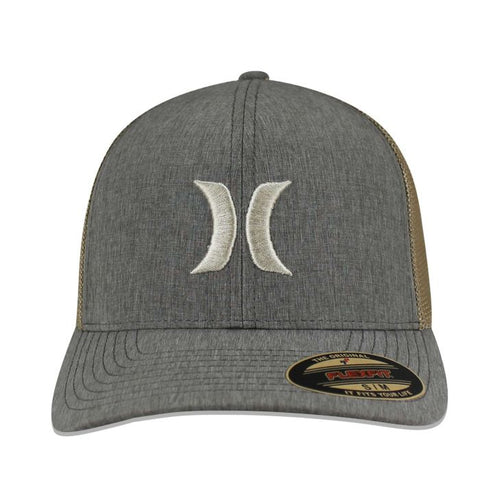 Gorra Hurley Trucker Cerrada Icon Textures Dorado