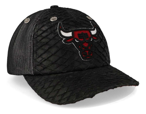 Gorra Mitchell & Ness Nba 75th Platinum Luxury Trucker Bulls