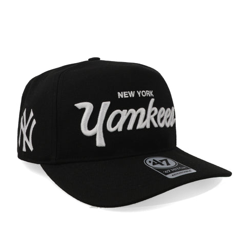 Gorra '47 MLB Yankees Attitude Hitch Negro Unitalla