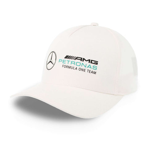 Gorra Mercedes Mapf1 23 F1 Racer Blanca Unitalla