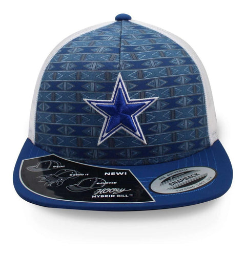 Gorra Hooey Snapback Hybrid Star Trucker Azul/blanco Unitall