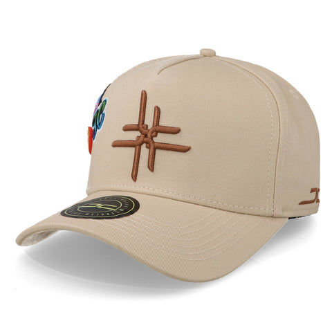 Gorra JC Hats Doble 2767 Beige Unitalla