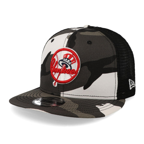 Gorra New Era 9 Fifty MLB Yankees Camo E3 Café Unitalla