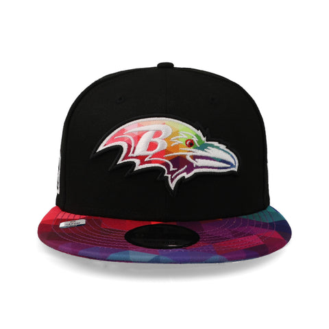 Gorra New Era 9Fifty NFL Ravens Crucial Catch 23 Negro