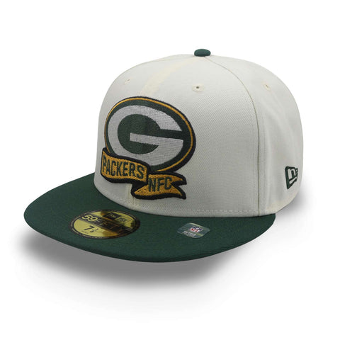 Gorra New Era 59 Fifty NFL Packers Sideline Beige