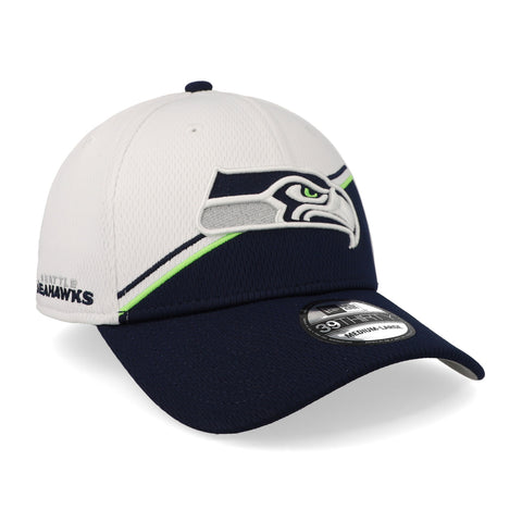 Gorra New Era 39 Thirty NFL Seahawks Sideline 23 Cerrada