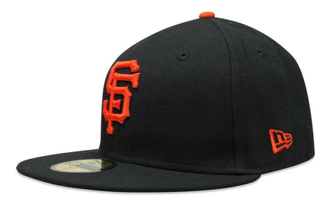Gorra New Era 59 Fifty MLB Giants Ac Perf Negro Cerrada