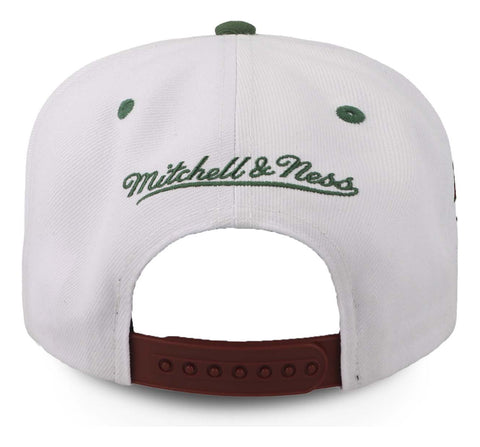 Gorra Mitchell & Ness Nba Bucks Milwaukee Blanco Unitalla