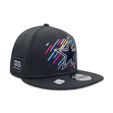 Gorra New Era 9 Fifty NFL Cowboys Crucial Catch Gris Unitalla