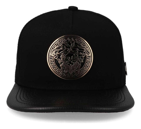 Gorra Cash Only Medusa Gold Negro Unitalla