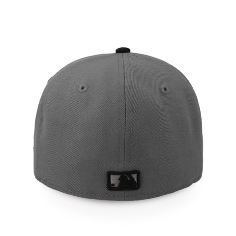 Gorra New Era 59 Fifty MLB White Sox Basic Gris Cerrada