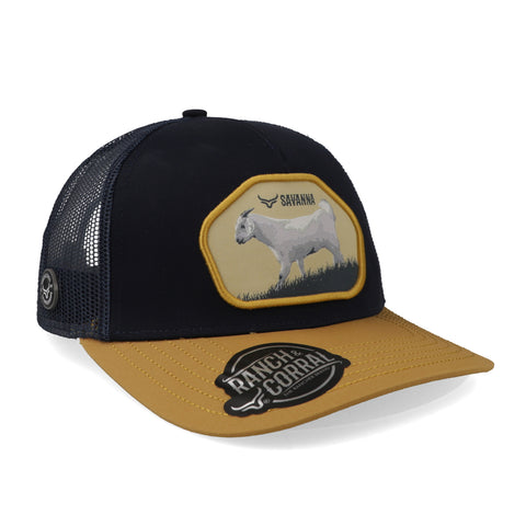 Gorra Ranch & Corral Caprino Savanna Marino Unitalla