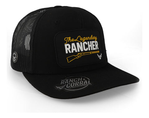 Gorra Ranch & Corral Lifestyle 16 Rcl16 Negro Unitalla