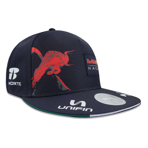Gorra Red Bull Racing Snapback Checo 2022 Azul Marino Uni