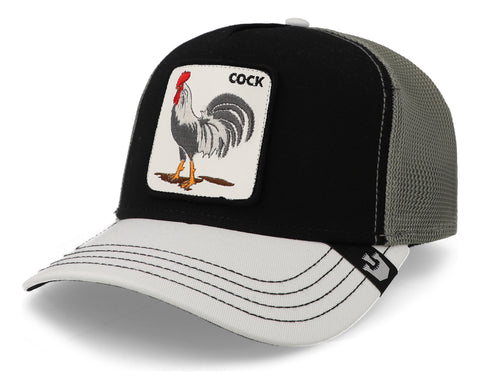 Gorra Goorin Bros V2 Rooster 101-1336 Negro Unitalla