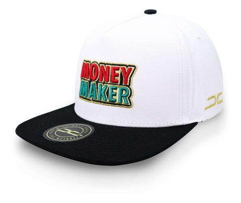 Gorra Jc Hats 1535 Money Maker Blanco/negro Unitalla