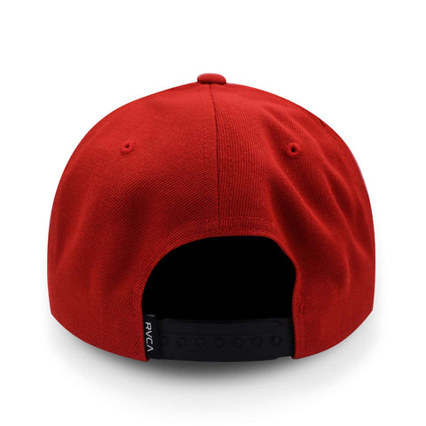 Gorra Rvca Patch Snapback Rojo Unitalla