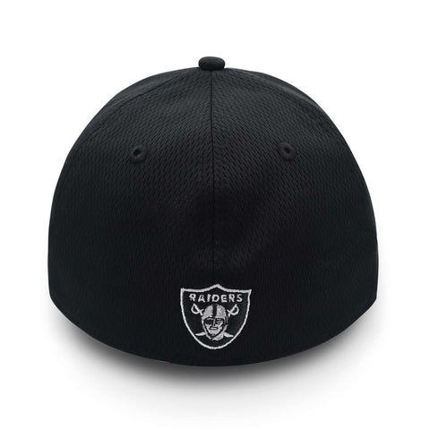 Gorra New Era 39 Thirty NFL Raiders Sideline Coach Negro