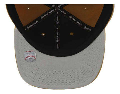 Gorra '47 MLB Dodgers No Shot Captain Amarillo Unitalla