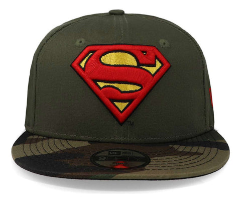 Gorra New Era 9 Fifty DC Superman Para Niño Verde