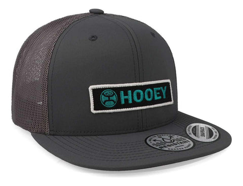 Gorra Hooey Lock Up 2313t 6 Panel High Profile Gris Unitalla