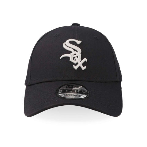 Gorra New Era 9 Forty MLB White Sox League Essential Negro