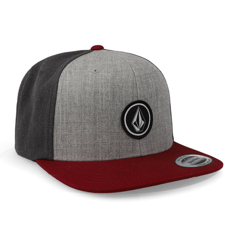 Gorra Volcom D5512322 Quarter Twill Blk Gris Unitalla