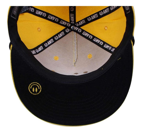 Gorra Antifashion Bones Amarillo Unitalla
