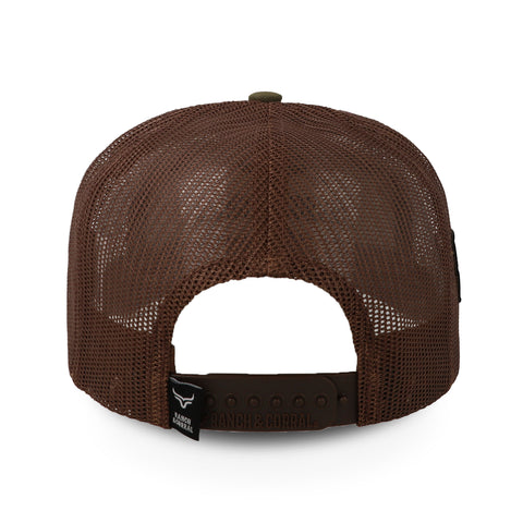 Gorra Ranch & Corral Palomino Rce21 Verde Unitalla