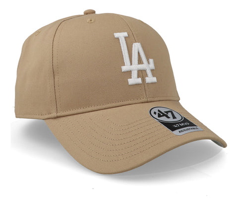 Gorra '47 MLB Dodgers Raised Basic MVP Beige Unitalla