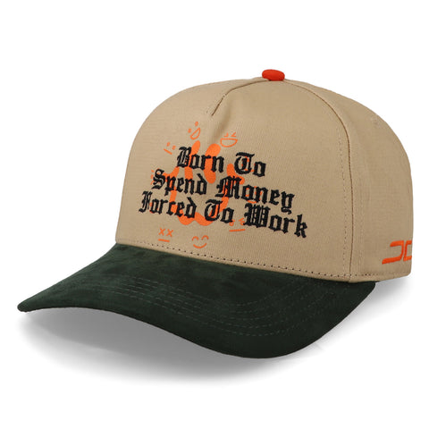 Gorra Jc Hats 2640 Spend Money Beige Unitalla