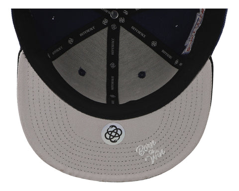 Gorra Reference Paradise (fitted) Azul/Negro