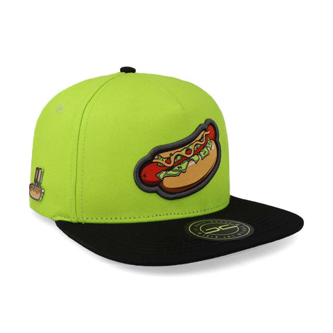 Gorra Jc Hats Modelo 1647 JC Dogs Verde Unitalla