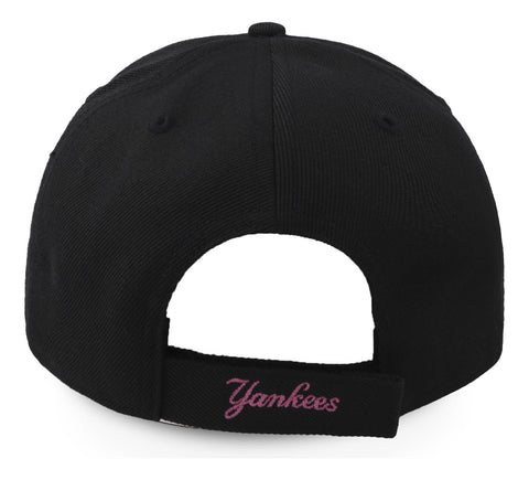 Gorra '47 MLB Yankees MVP Azul Logo Rosa Unitalla