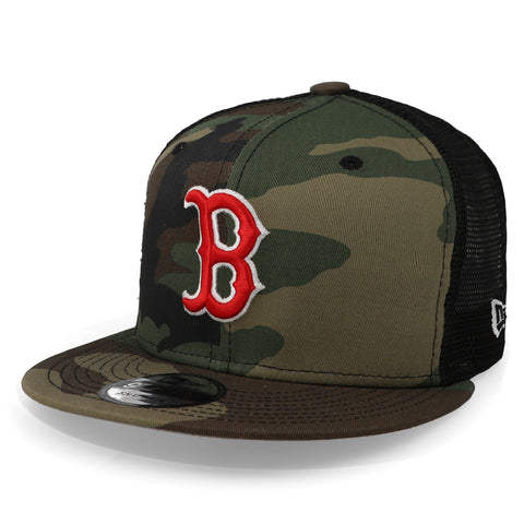 Gorra New Era 9 Fifty MLB Red Sox Eg Trucker Verde Unitalla